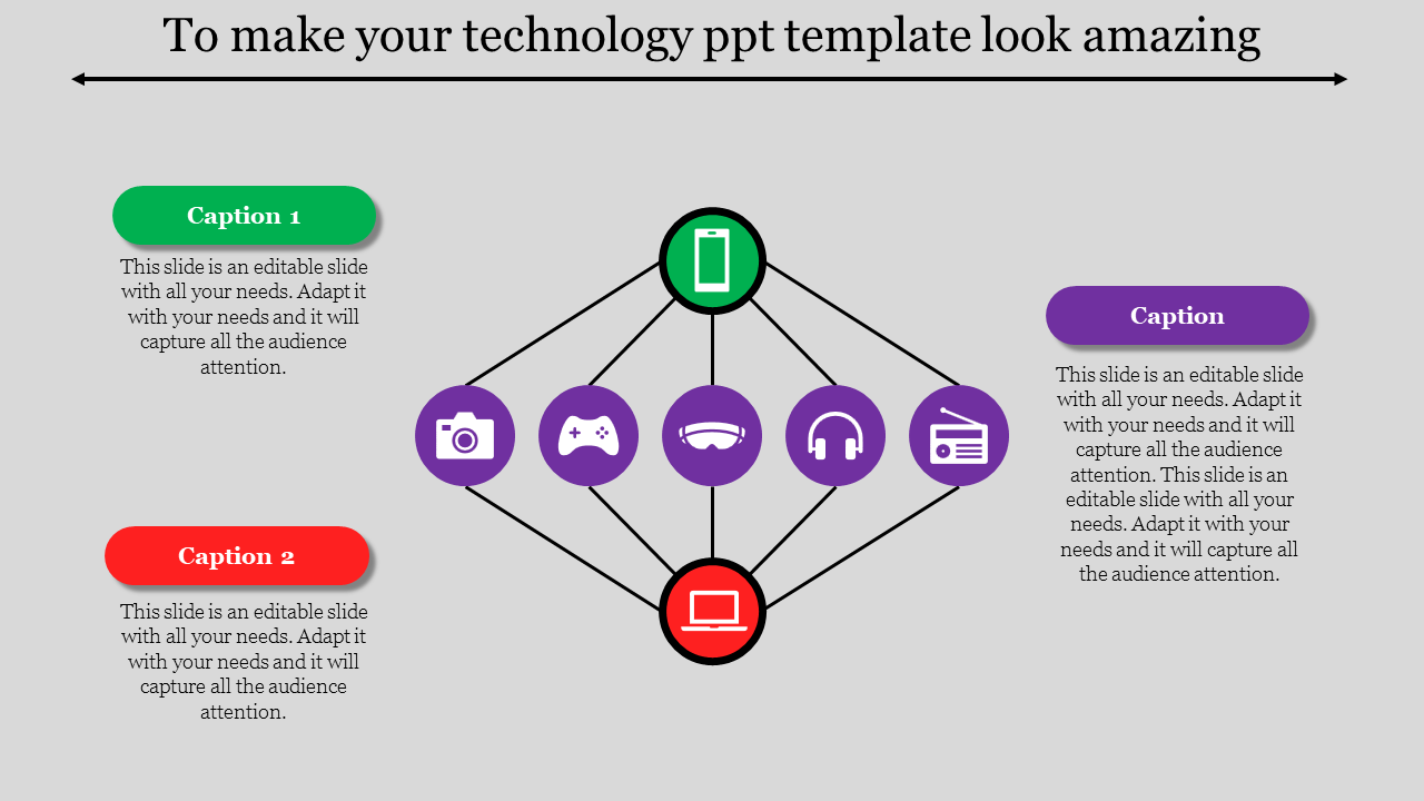 Free - Attractive Technology PPT Template Slides Presentation
